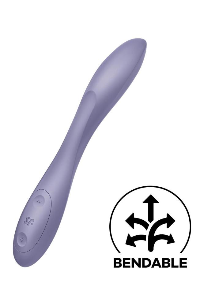 SO6723 Универсальный вибратор Satisfyer G-Spot Flex 2, гибкий ствол с фиксацией положения