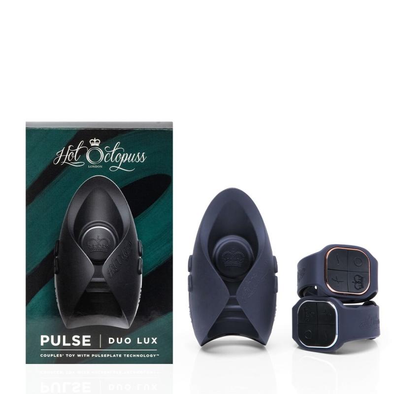 SO8730 Мастурбатор Hot Octopuss PULSE DUO LUX, пульсация, использование без рук, подходит для пар, 2 пульта
