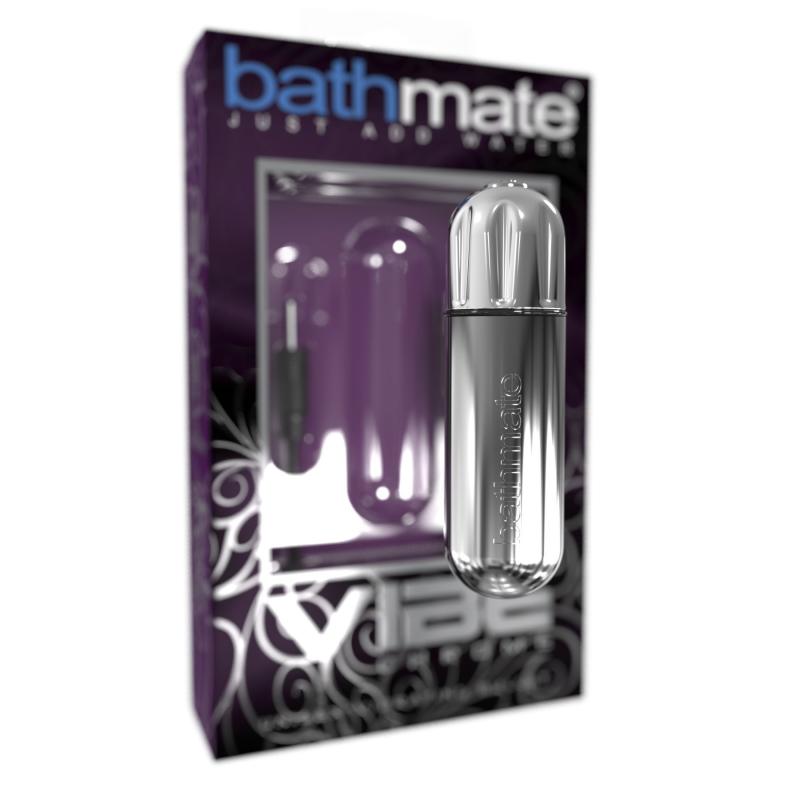 SO2438 Вибропуля Bathmate Vibe Bullet Chrome, глубокая мощная вибрация