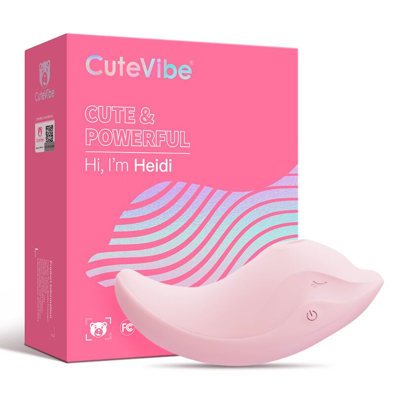 SO6554 Вибратор и вакуумный стимулятор CuteVibe Heidi Pink