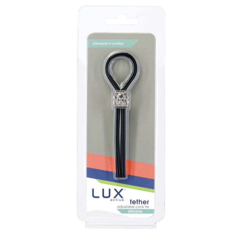 SO6844 Эрекционное кольцо-лассо LUX Active Tether Adjustable Silicone Cock Tie, регулируемое
