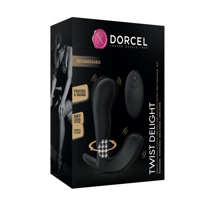 SO5080 Универсальный вибратор с жемчужным массажем Dorcel TWIST DELIGHT