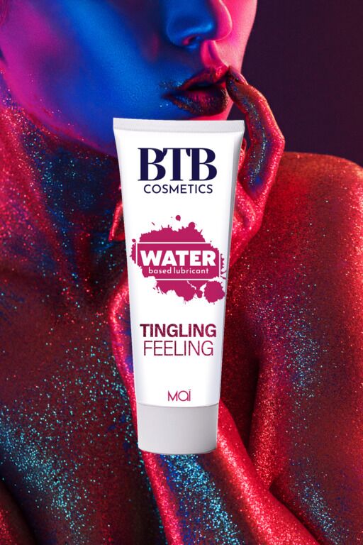 SO6562 Смазка на водной основе с эффектом вибрации BTB EFECTO TINGLING (100 мл)