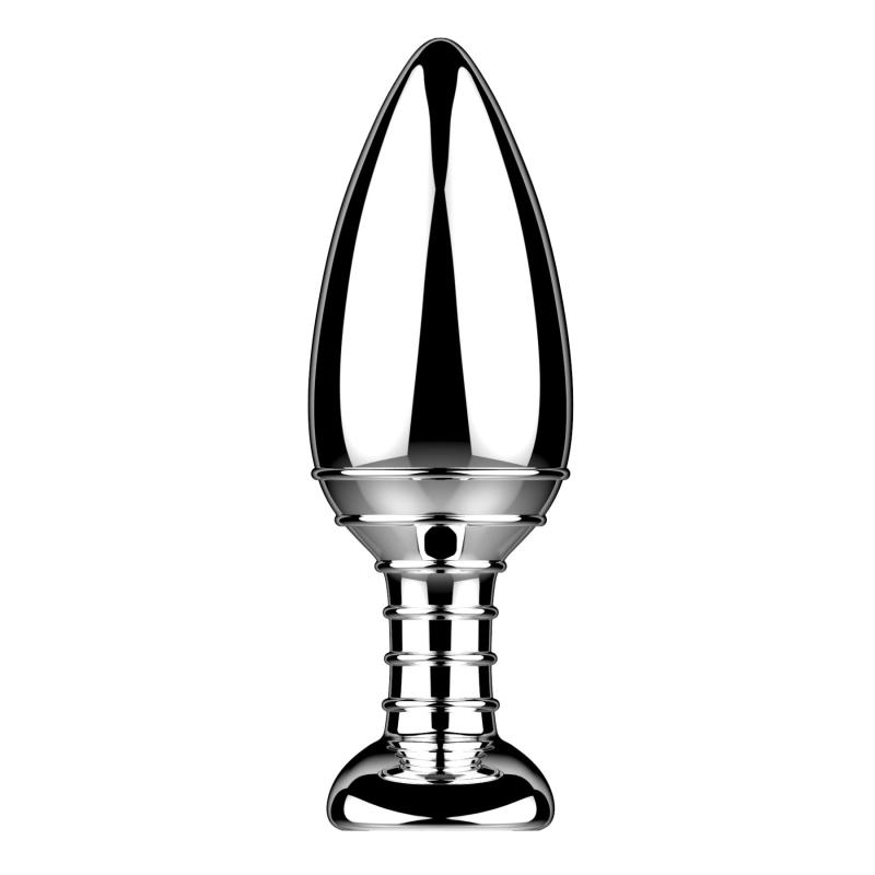 SO5414 Алюминиевая анальная пробка с вибрацией и дистанционным управлением Nexus Cestos