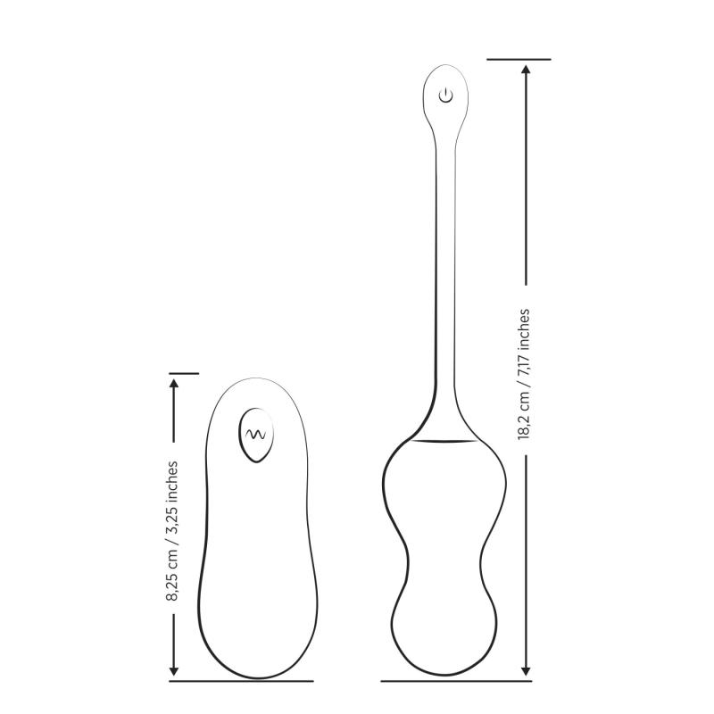 SO8734 Виброяйцо Romp CELLO