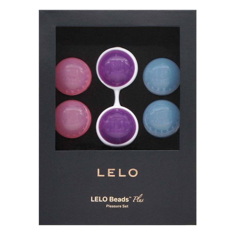 SO8084 Набор вагинальных шариков LELO Beads Plus, диаметр 3,5 см, изменяемая нагрузка, 2х28, 2х37 и 2х60 г
