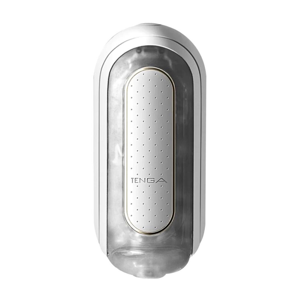 SO2010 Вибромастурбатор Tenga Flip Zero Electronic Vibration White, изменяемая интенсивность, раскладной