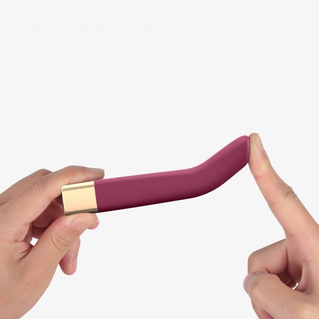 SO3083 Мощный минивибратор Love To Love Delight Me Prune с мягким кончиком, 16 режимов работы