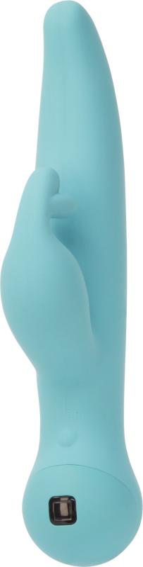 SO7768 Вибратор-кролик Touch by SWAN - Trio Teal, сенсорное управление, ротация, диаметр 3,8 см