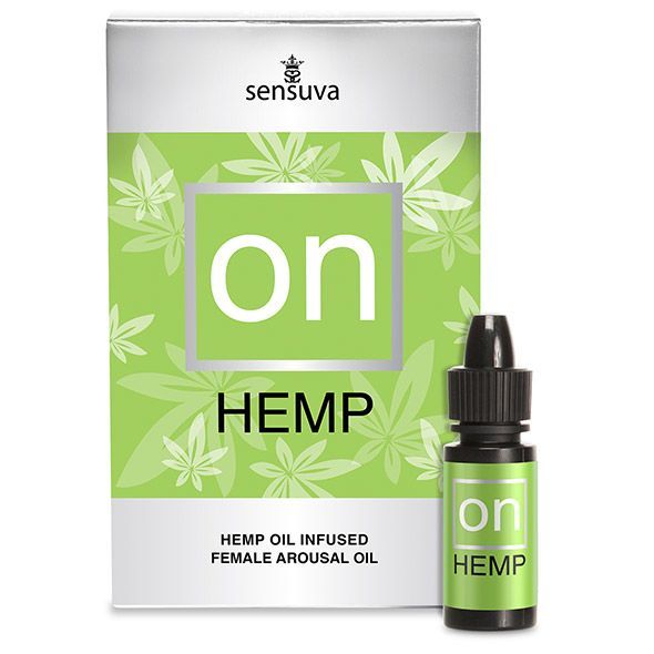 SO3178 Возбуждающе капли для клитора Sensuva - ON for Her Hemp Infused Arousal Oil (5 мл) с маслом конопли