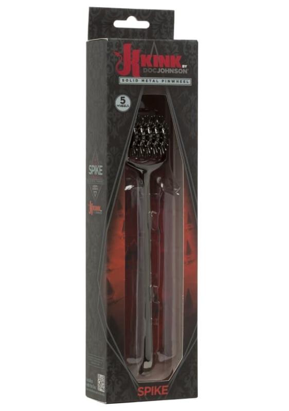 SO4019 Колесо Вартенберга игольчатое на 5 рядов зубцов Doc Johnson Kink- Spike - Solid Metal Pinwheel - 5 W
