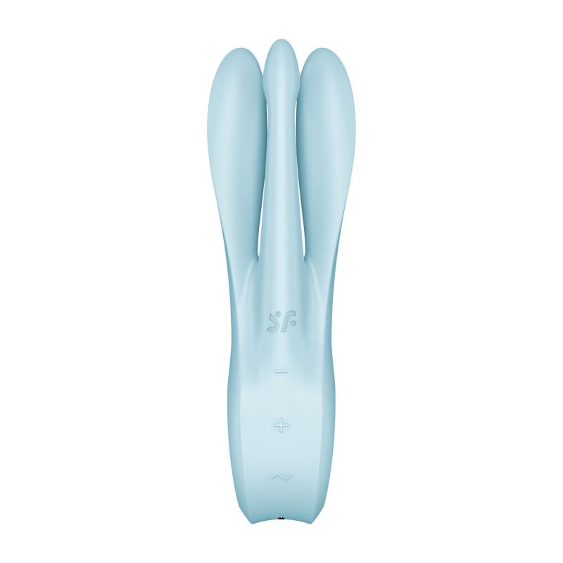 SO6986 Клиторальный вибратор Satisfyer Threesome 1 Light Blue