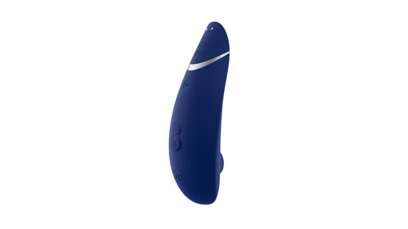 SO8752 Вакуумный клиторальный стимулятор Womanizer Premium 2 - Blueberry