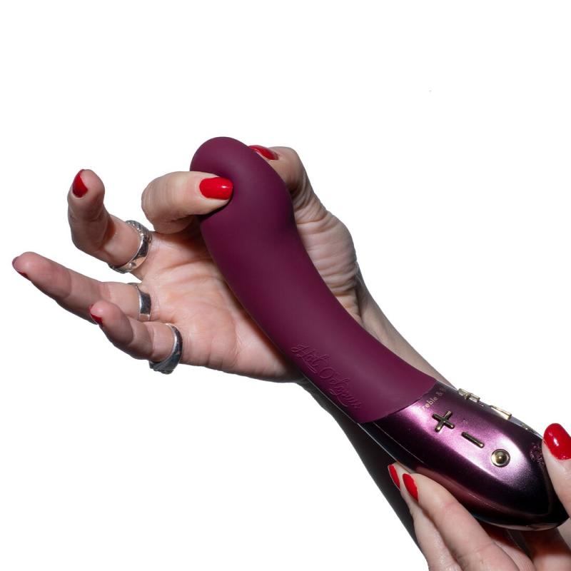 SO8728 Вибратор для точки G Hot Octopuss KURVE, Treble and Bass Technology, 2 мотора, мягкий кончик