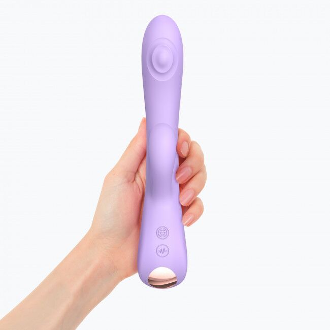 SO5535 Вибратор-кролик с точечным массажем точки G - Love To Love Bunny&Clyde - Viva Mauve