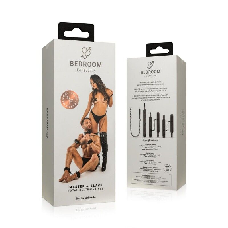 SO8808 Набор для BDSM Bedroom Fantasies Master & Slave Total Restraint Set
