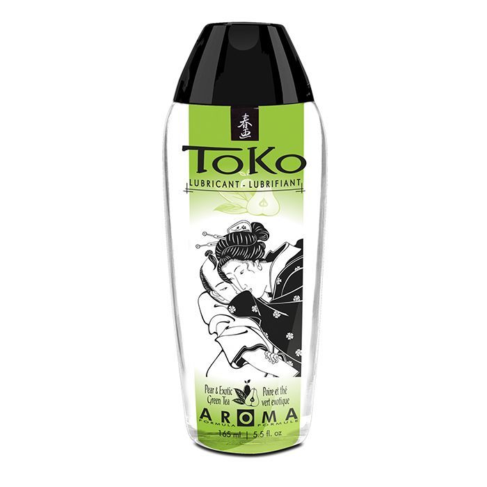 SO2536 Лубрикант на водной основе Shunga Toko AROMA - Pear & Exotic Green Tea (165 мл), не содержит сахара