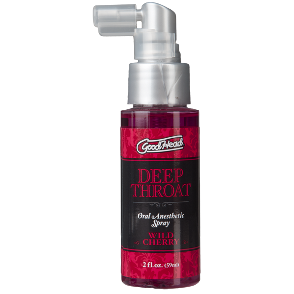 SO2800 Спрей для минета Doc Johnson GoodHead DeepThroat Spray – Wild Cherry 59 мл для глубокого минета