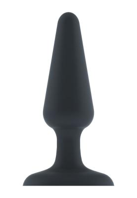 Анальная пробка с вибрацией Dorcel Best Vibe Plug M, макс. диаметр 4,1см, soft-touch силикон