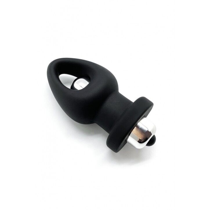 SO7430 Анальная пробка Wooomy Orny со съемной вибропулей, 1 режим вибрации, диаметр 3,6 см, длина 8,4 см