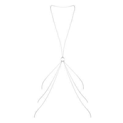 Цепочка для тела Bijoux Indiscrets Magnifique 8 Body Chain — Silver