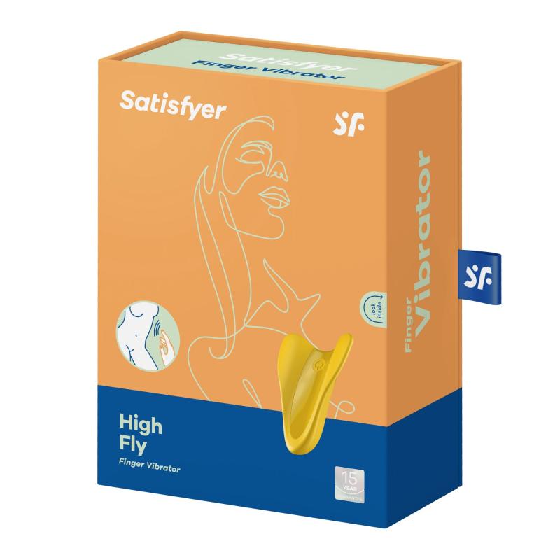 SO4650 Вибратор на палец Satisfyer High Fly Yellow