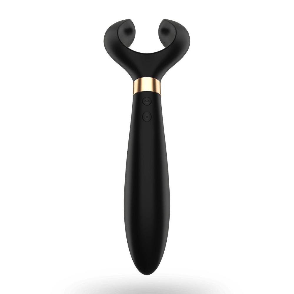 SO3108 Вибратор для пар Satisfyer Endless Fun Black, три мотора, многофункциональный