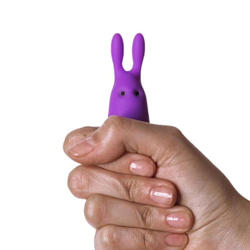 AD33483 Віброкуля Adrien Lastic Pocket Vibe Rabbit Purple зі стимулювальними вушками