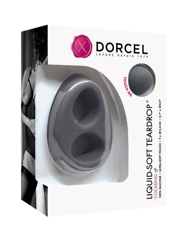 SO2346 Эрекционное кольцо Dorcel Liquid-Soft Teardrop для члена и мошонки, soft-touch силикон