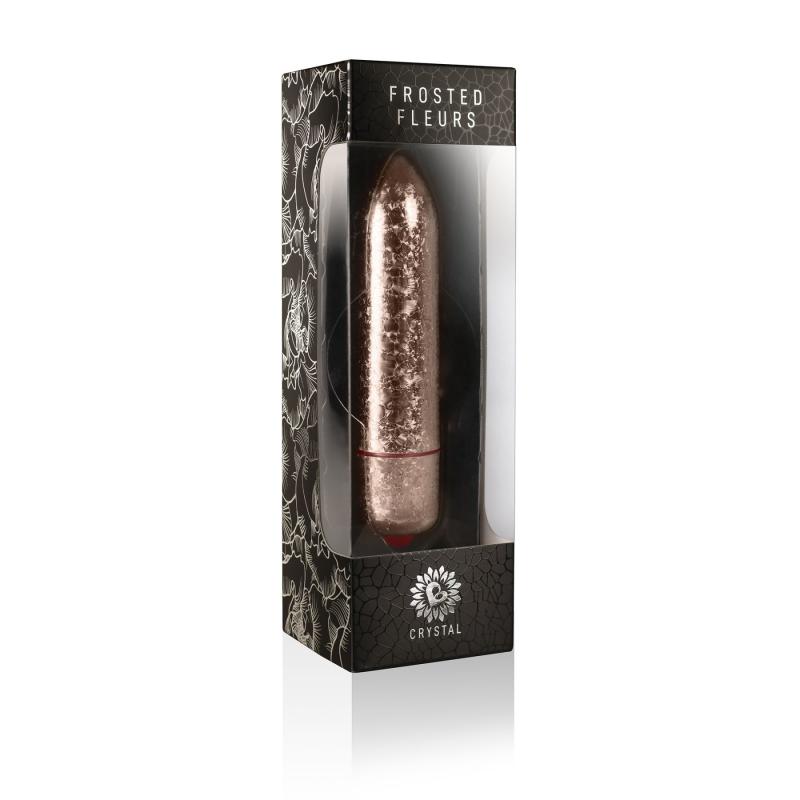 SO3000 Вибропуля Rocks Off RO-120mm Frosted Fleur - Crystal