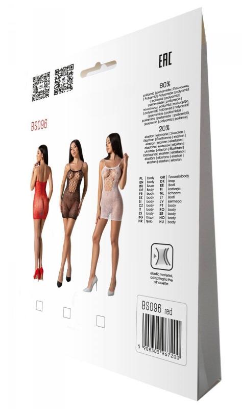 SO8930 Бодистокинг Passion BS096 red