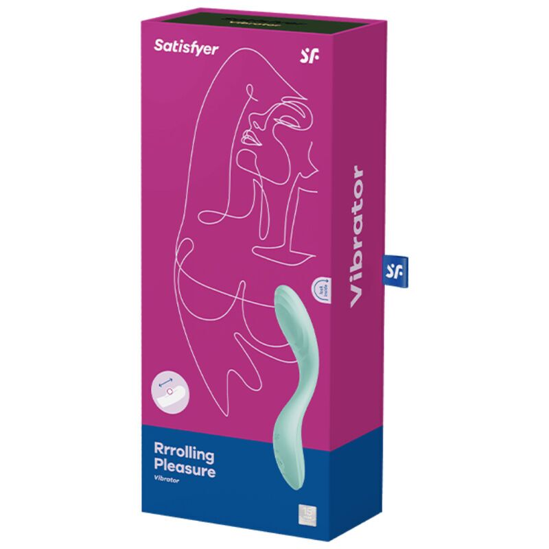 SO6075 Вибратор с жемчужной стимуляцией точки G Satisfyer Rrrolling Pleasure Mint