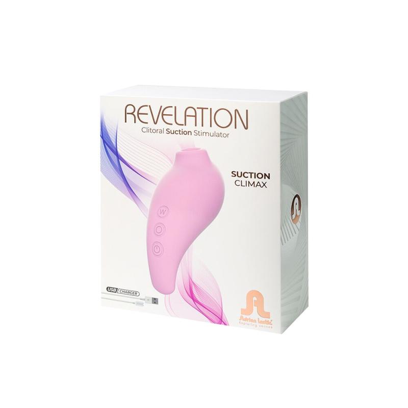 SO4867 Вакуумный стимулятор Adrien Lastic Revelation Pink, режим Boost