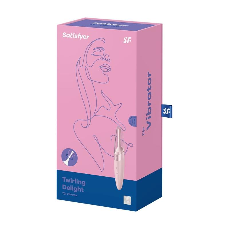 SO5556 Вибратор для клитора Satisfyer Twirling Delight (Rose)