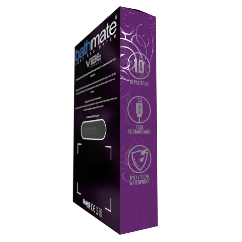 SO2438 Вібропуля Bathmate Vibe Bullet Chrome, глибока потужна вібрація