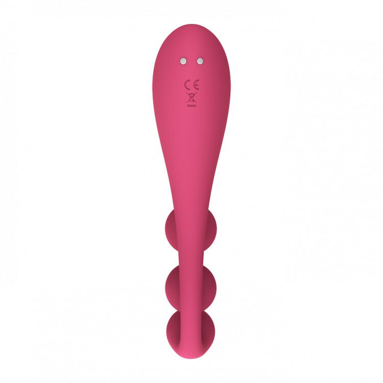 SO7785 Универсальный вибратор Satisfyer Tri Ball 1, 3 мотора, гнется