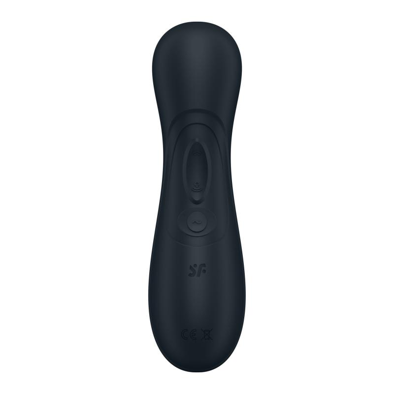 SO8404 Вакуумный клиторальный стимулятор Satisfyer Pro 2 Generation 3 with Liquid Air Connect App Dark Grey