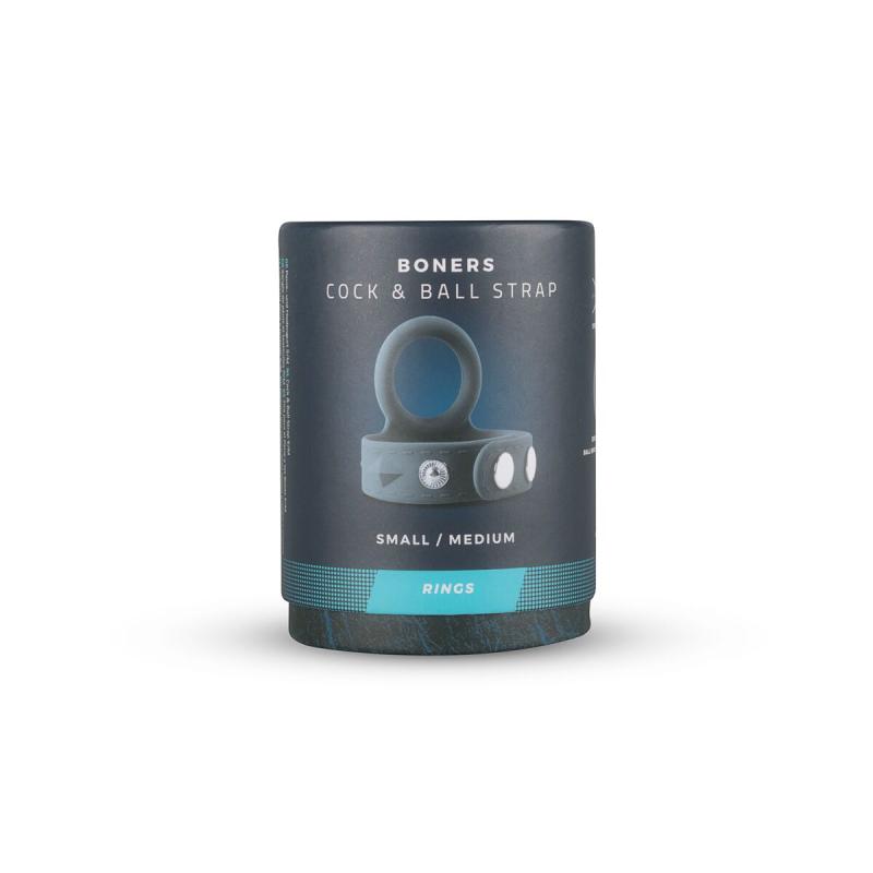SO8857 Эрекционное кольцо Boners Cock & Ball Strap - S/M