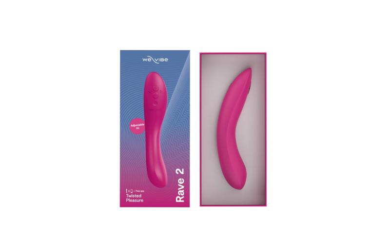 SO8769 Вибратор We-Vibe Rave 2 Twisted Pleasure Pink