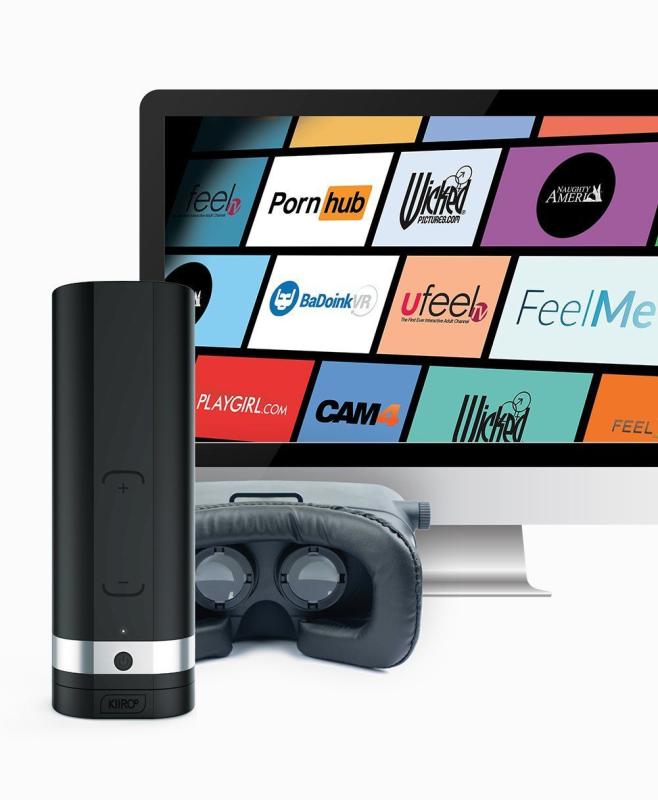 SO2902 Интерактивный мастурбатор Kiiroo Onyx 2, 10 сжимающихся колец, не надо двигать, теледильдоника