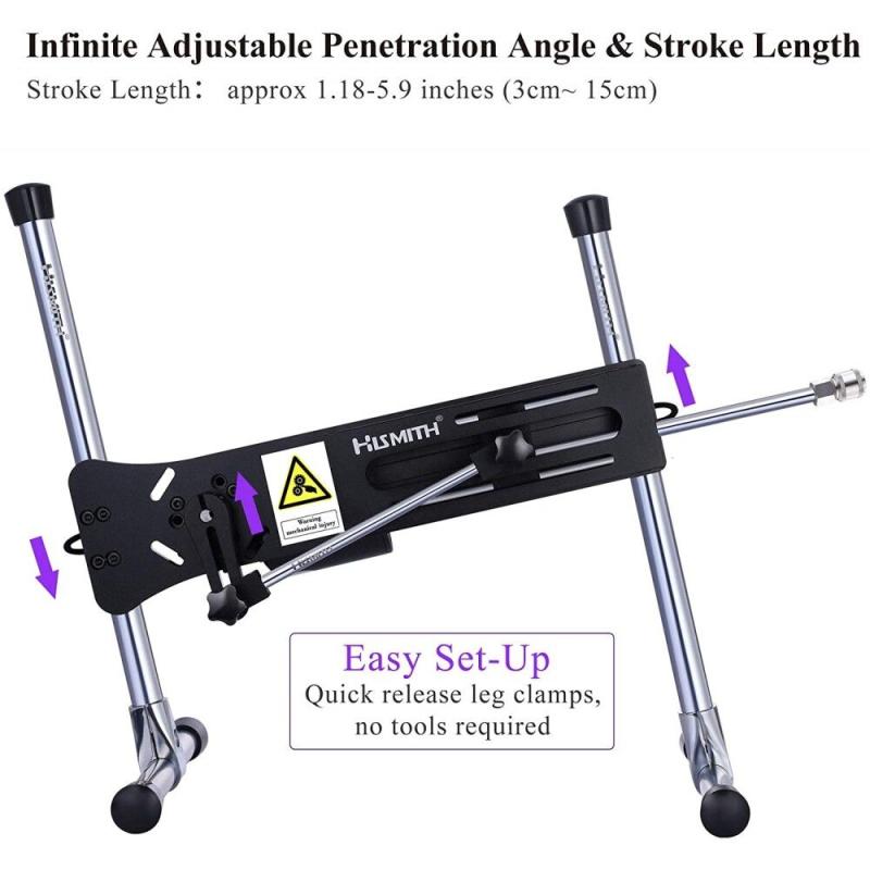 SO6191 Смарт секс-машина Hismith AK-01-Black Sex Machine APP с фаллоимитатором