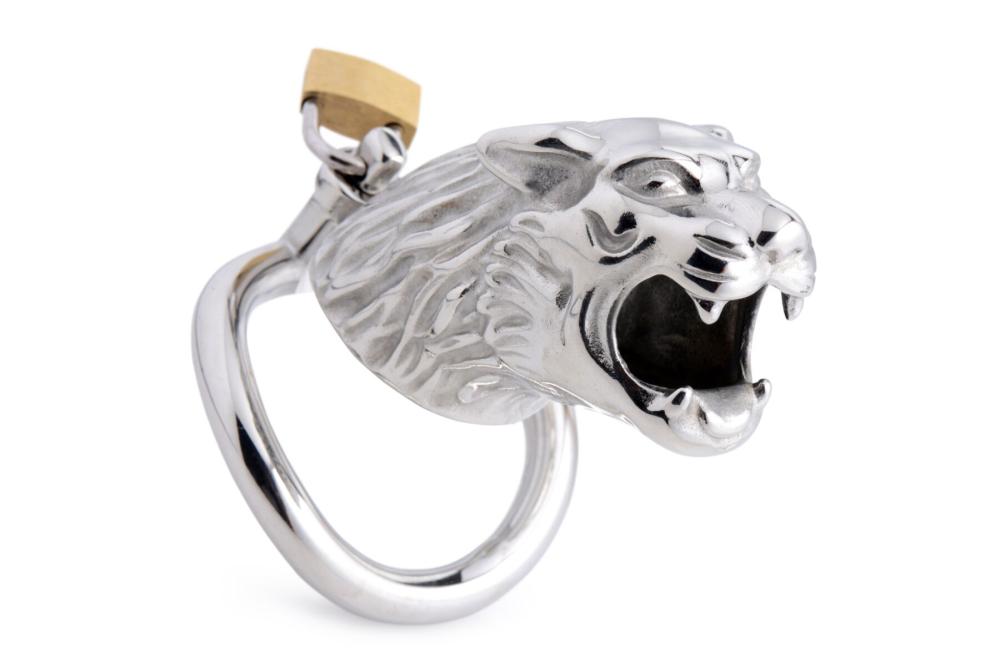 SO8795 Клетка для члена Master Series Tiger King Cock Cage With Lock