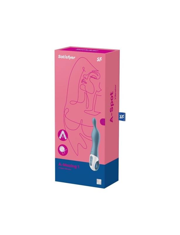 SO6123 Вибратор для точки А Satisfyer A-Mazing 1 Blue