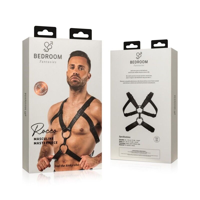 SO8827 Портупея Bedroom Fantasies Rocco Masculine Masterpiece - Black