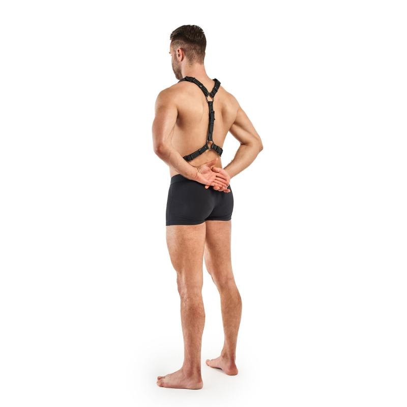 SO8829 Портупея Bedroom Fantasies Max Chest Centerpiece - Black