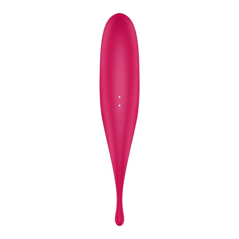 SO7802 Вибратор для клитора с вакуумной стимуляцией Satisfyer Twirling Pro Red