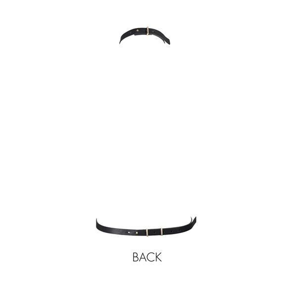 SO2677 Портупея Bijoux Indiscrets MAZE - I Harness Black, экокожа, очень стильная