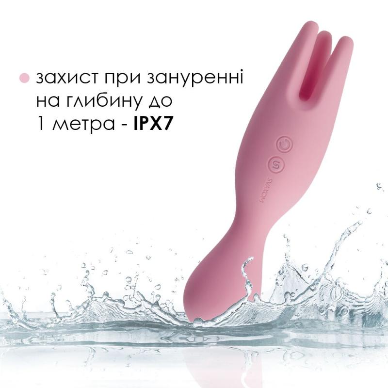 SO4850 Двойной вибратор для чувствительных зон Svakom Nymph Pale Pink