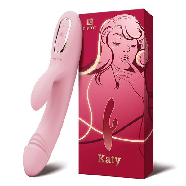 SO4950 Вибратор-кролик с подогревом KISTOY Katy