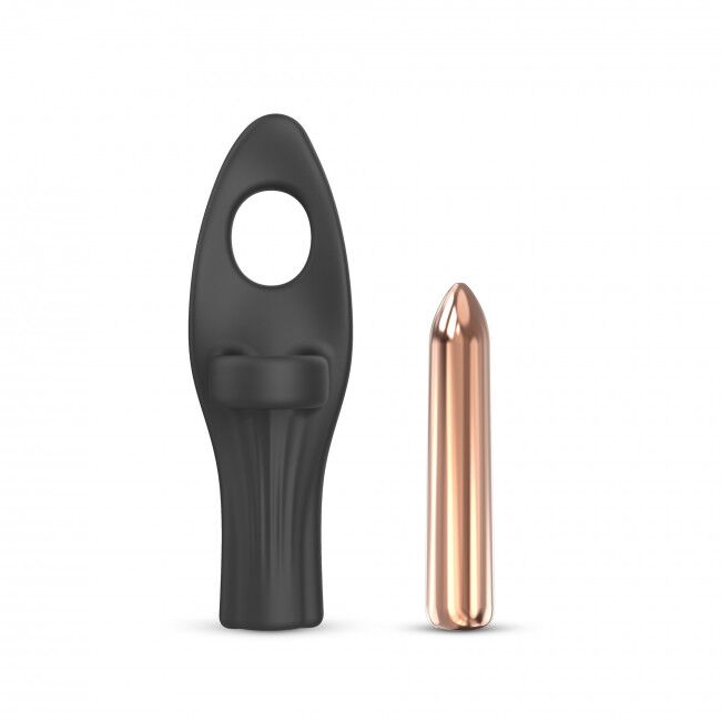 SO5093 Вибратор на палец Love To Love Tickle me - BLACK ONYX перезаряжаемый, 3 варианта использования